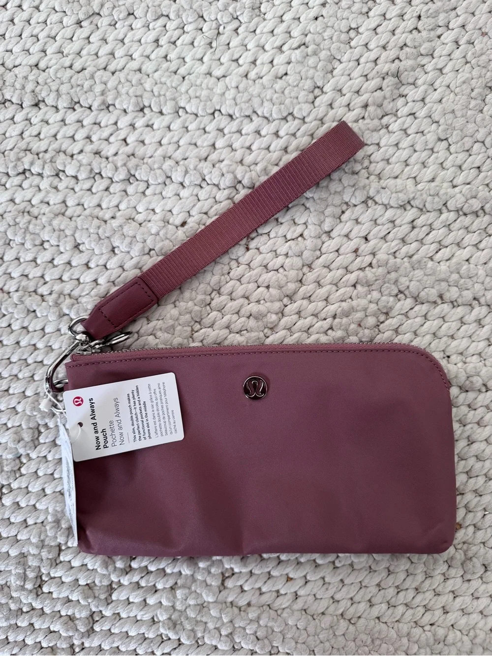 NWT Lululemon Now & Always Wristlet Pouch